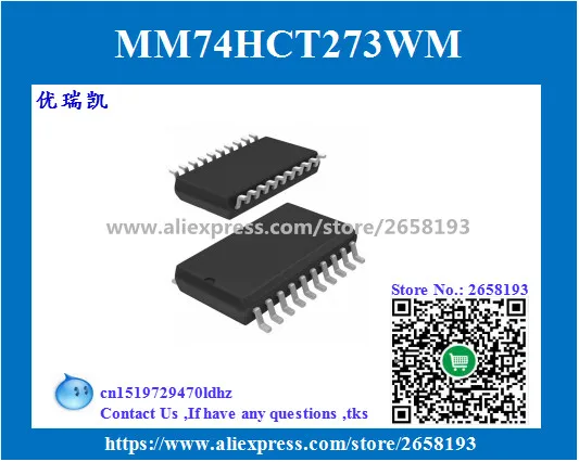 Free Shipping {MM74HTC273WM SOP20}{TEA3718 DIP16}{CL7673CBAZ SOP8}{SN74HC377DWR SOP20}{24LC02B DIP8}{74AHC04D SOP14} each 20pcs |