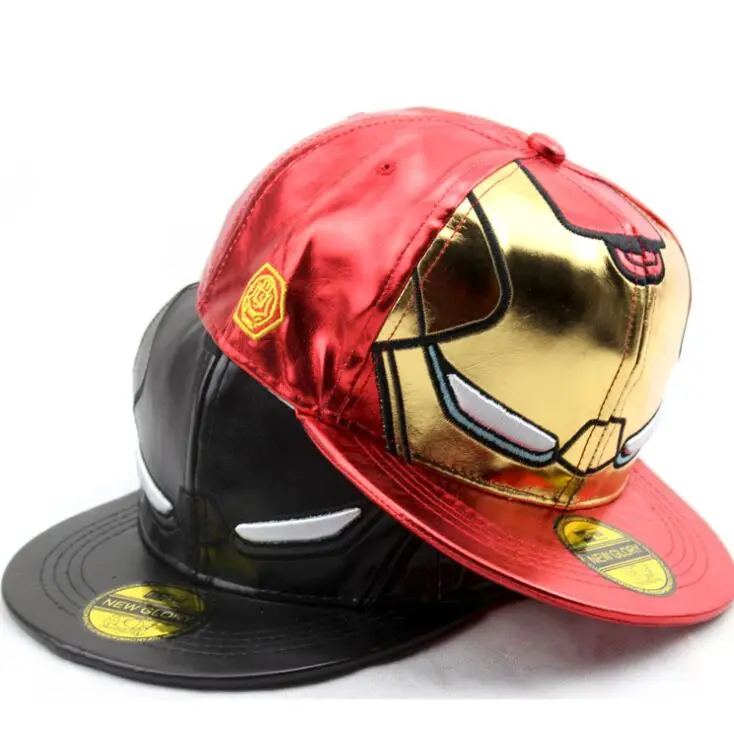 Новинка вышитая эмблема детская кожаная бейсболка в стиле хип хоп для мальчиков