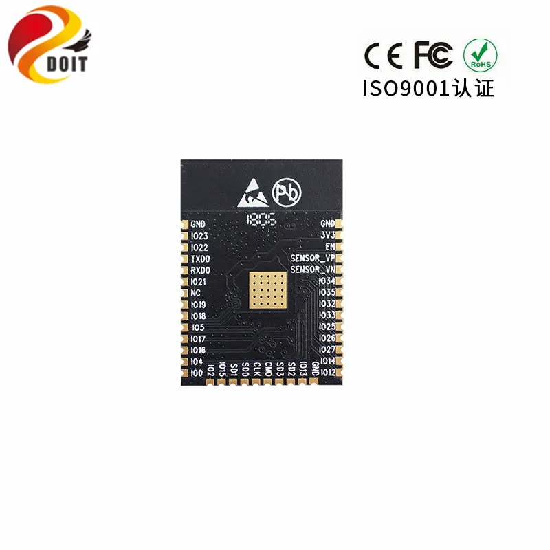 2 шт. WiFi Bluetooth ESP32 двухъядерный процессор с низким энергопотреблением MCU ESP-32s esp-32