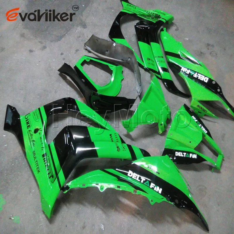 ABS пластик обтекатель для ZX10R 11-13 ZX10R 2011 2012 2013 болты+ окрашенный фиолетовый литья под давлением H2
