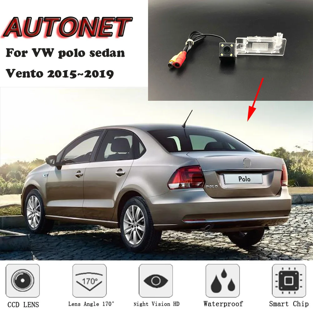 Камера заднего вида для Volkswagen VW polo sedan Vento 2015 2016 2017 2018 2019|Камеры авто| |