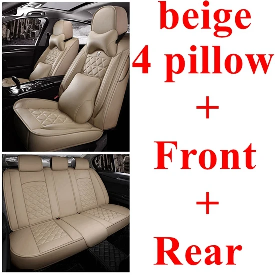 beige luxury Dingdian Авто сиденья для Mercedes Benz C200 C180 C200 C200K C220 C250 C280 C300 C350 C450 G350d G500 A160 B180 B200 B260 - Название цвета: beige luxury