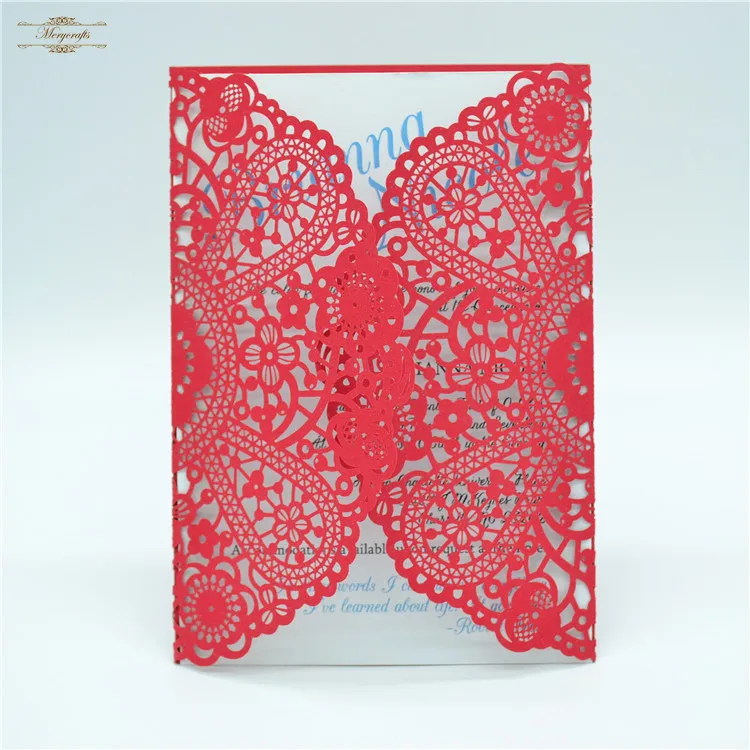 Современные кружевные белый лазерный разрез nepali дизайн свадебных приглашений|card