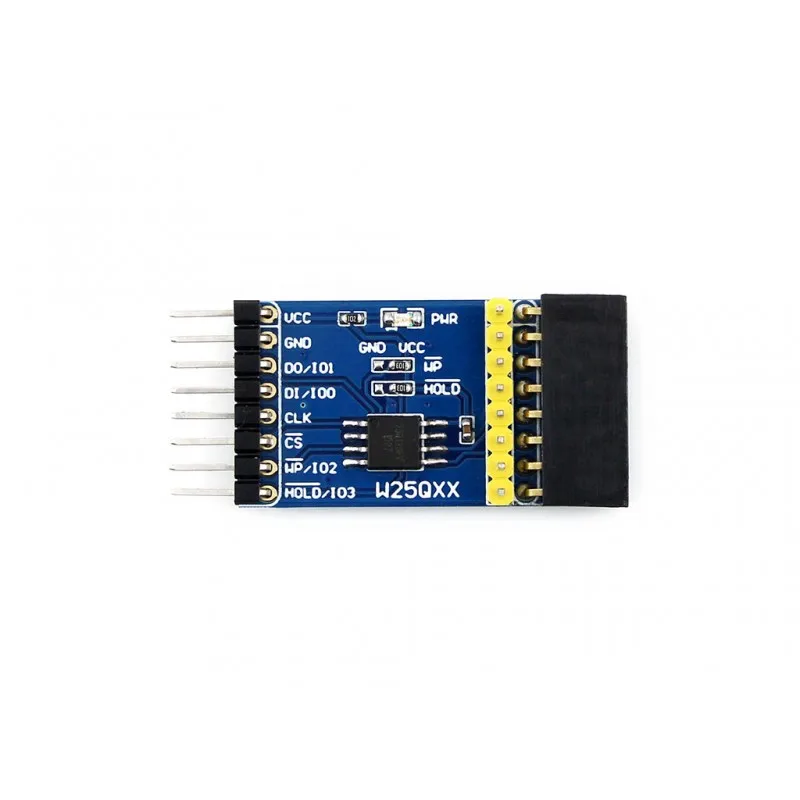 W25QXX плата DataFlash серийный модуль Поддержка стандарта/Dual/Quad SPI и QPI с W25Q128FV бортовой |