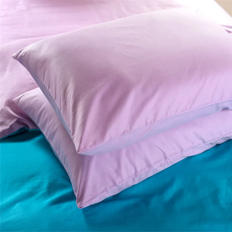 Aqua синий фиолетовый сиреневый постельных принадлежностей король одеяло Doona