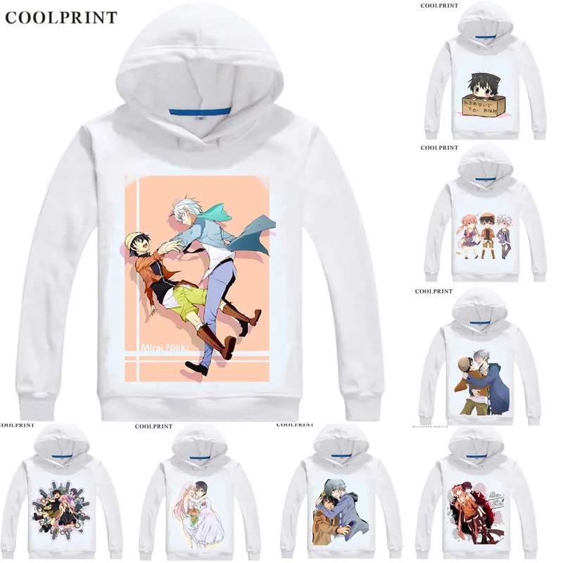 COOLPRINT Future Diary Mirai Nikki толстовки с капюшоном толстовка японский аниме Amano Yukiteru Jupiter