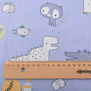 G 1 piece 50x160cm Chainho, 14 дизайнов серии динозавров, печатная саржевая хлопковая ткань, Лоскутная Одежда для шитья и стеганого шитья для детей и малышей - Цвет: G 1 piece 50x160cm