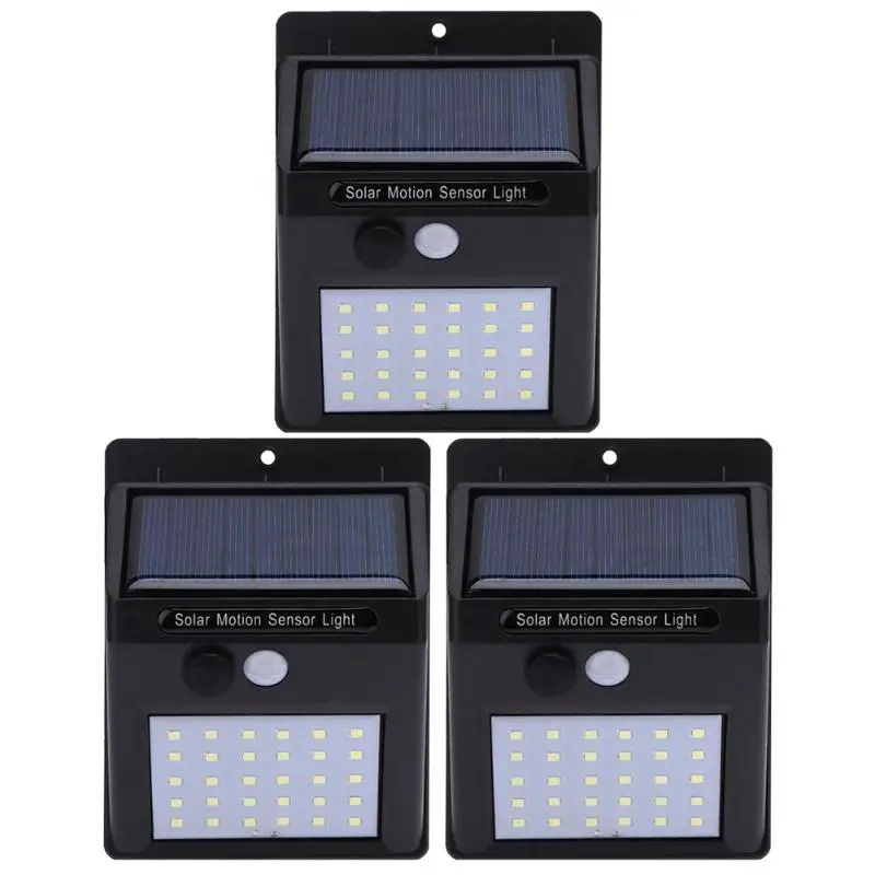 Солнечный Мощность светильник s 1/2/3/4 шт. 20LED 30LED движения PIR Сенсор светильник на открытом воздухе Водонепроницаемый настенная Ночная лампа для сада лампа