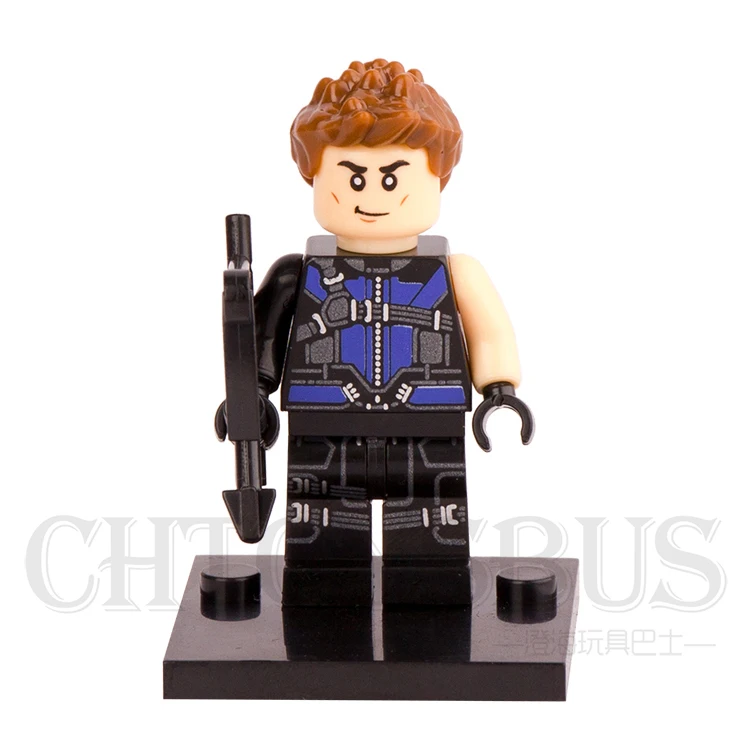 SingleSale Hydra Hawkeye Barton minifig Супер Герои Мстители сборные Модели Строительные блоки