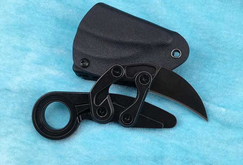 LEMIFSHE механический нож-коготь M390 Caswell, лезвие из порошковой стали+ стальная ручка, нож для отдыха на природе, нож для фруктов, инструмент для повседневного использования