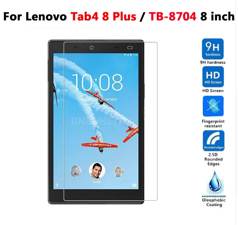 Закаленное стекло для lenovo TAB 4 10 Plus TB-X704 TB-X304F Защитная пленка для lenovo TAB4 4 8 Plus TB-8704 TB-8504 - Цвет: tab4 8 Plus TB-8704