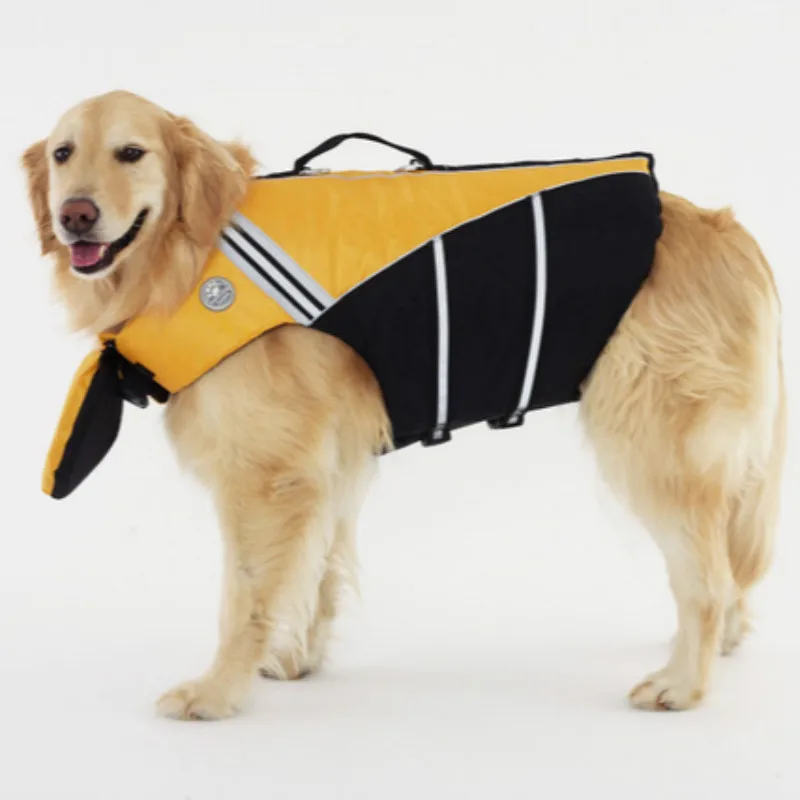Спасательная куртка для собак спортивная одежда плавания товары больших Шнауцер