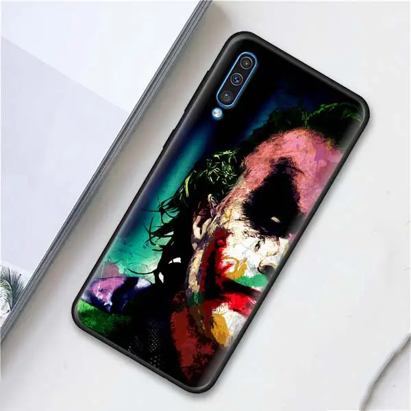 015 Ironman Marvel Мстители Супергерои мягкие чехлы для телефонов samsung Galaxy A6 A7 A8 Plus A9 A10 A20 A30 A40 A50 A70 M30 M20 черный C - Цвет: 015