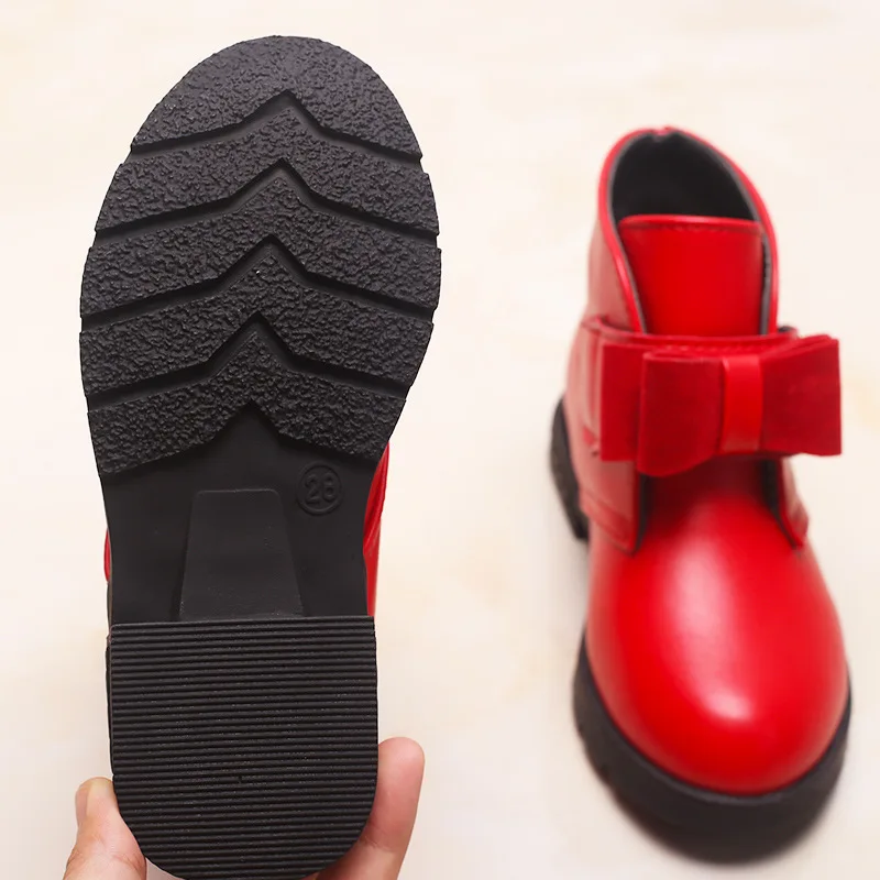 Детские сапоги для девочек 2019 осень зима непромокаемая обувь детские из