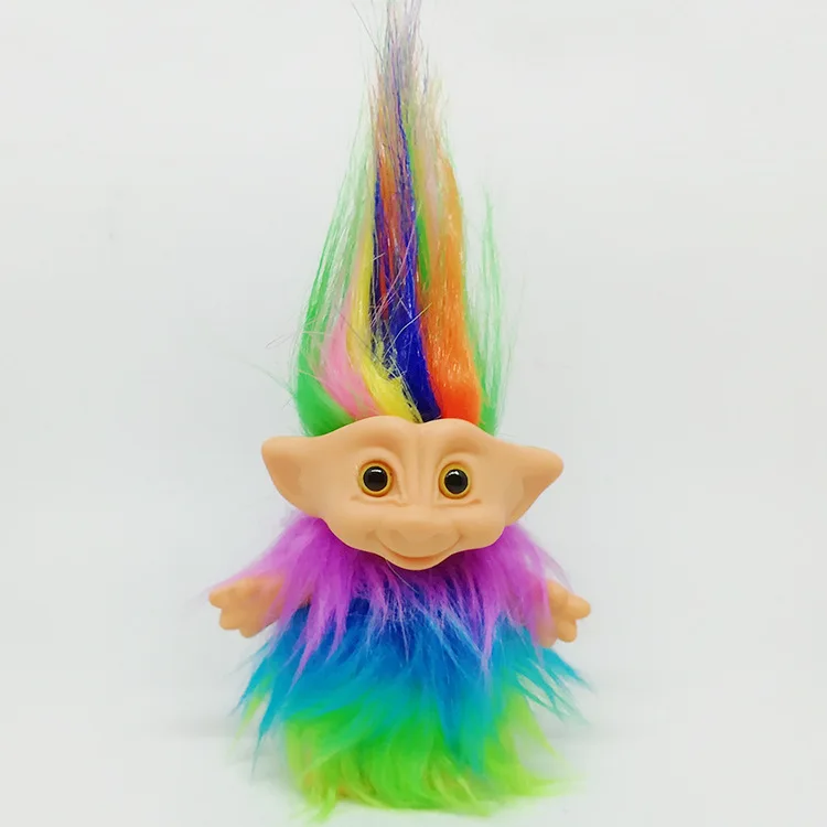 10 см Классическая одежда куклы тролли фигурки игрушки Leprechauns Russ Troll для детей