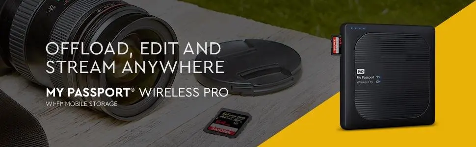 Жесткий диск Western Digital WD 2 ТБ 3 ТБ 4 ТБ свой паспорт Беспроводной Pro Портативный внешний жесткий диск-Wi-Fi USB 3,0-батарея(до 10 часов