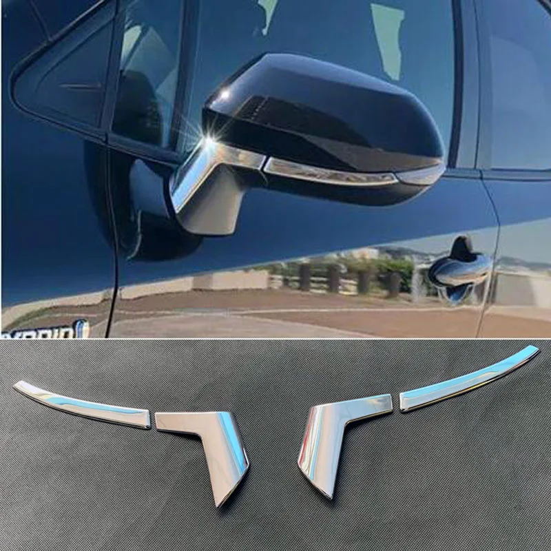 Новая хромированная ABS Автомобильная боковая крышка зеркала заднего вида Накладка для Toyota Corolla Sport хэтчбек Auris