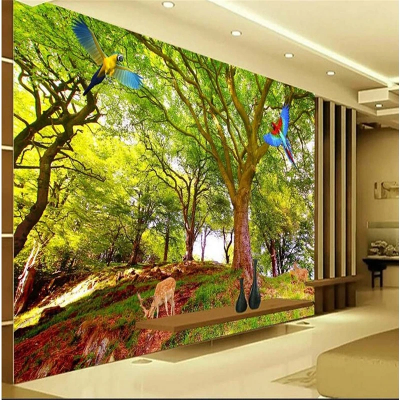 

beibehang Large Custom Wallpapers Big Tree Landscape 3D Stereo Bedroom Living Room TV Backdrop papel de parede para sala estar