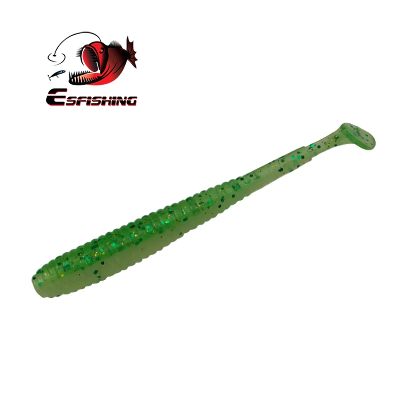 Esfishing рыболовные приманки мягкие приманки I Shad Tail 12 см 7,2 г 6 шт. Iscas Artificiais Pesca силиконовые приманки для рыболовных снастей воблеры приманки