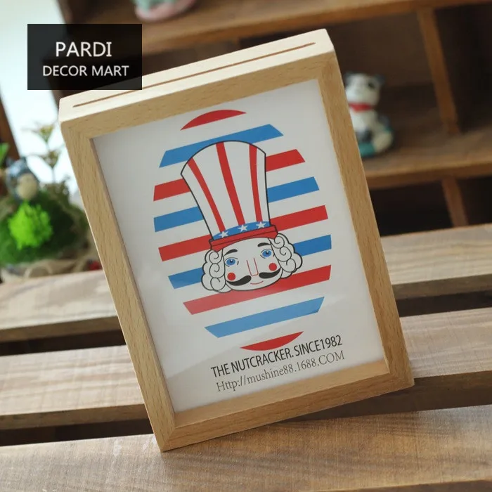 Бук фоторамка простой дизайн украшение дома Дерево Искусство и ремесла 1