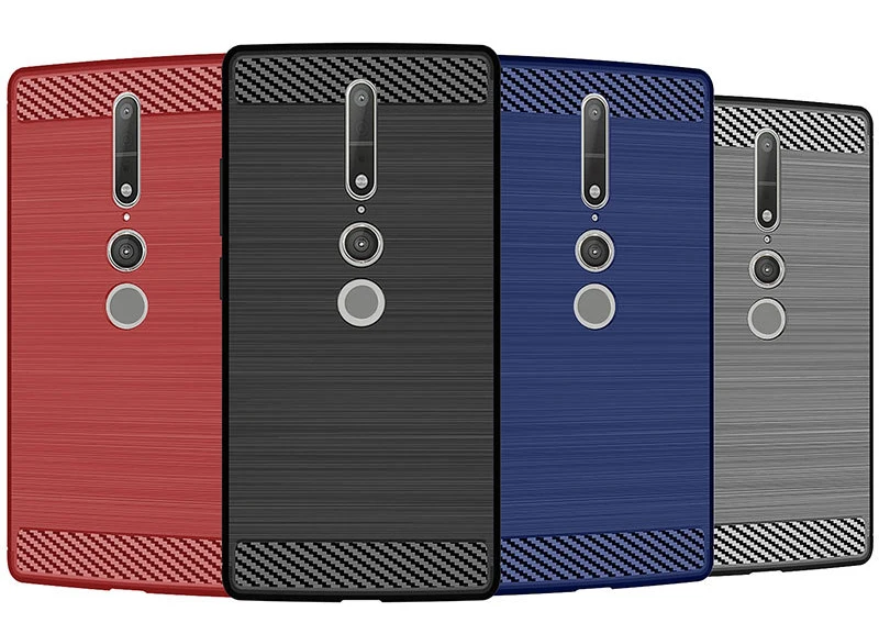Защитный чехол из ТПУ Для lenovo Phab2 Plus, Мягкая силиконовая задняя крышка из углеродного волокна для lenovo Phab 2 Pro Fundas