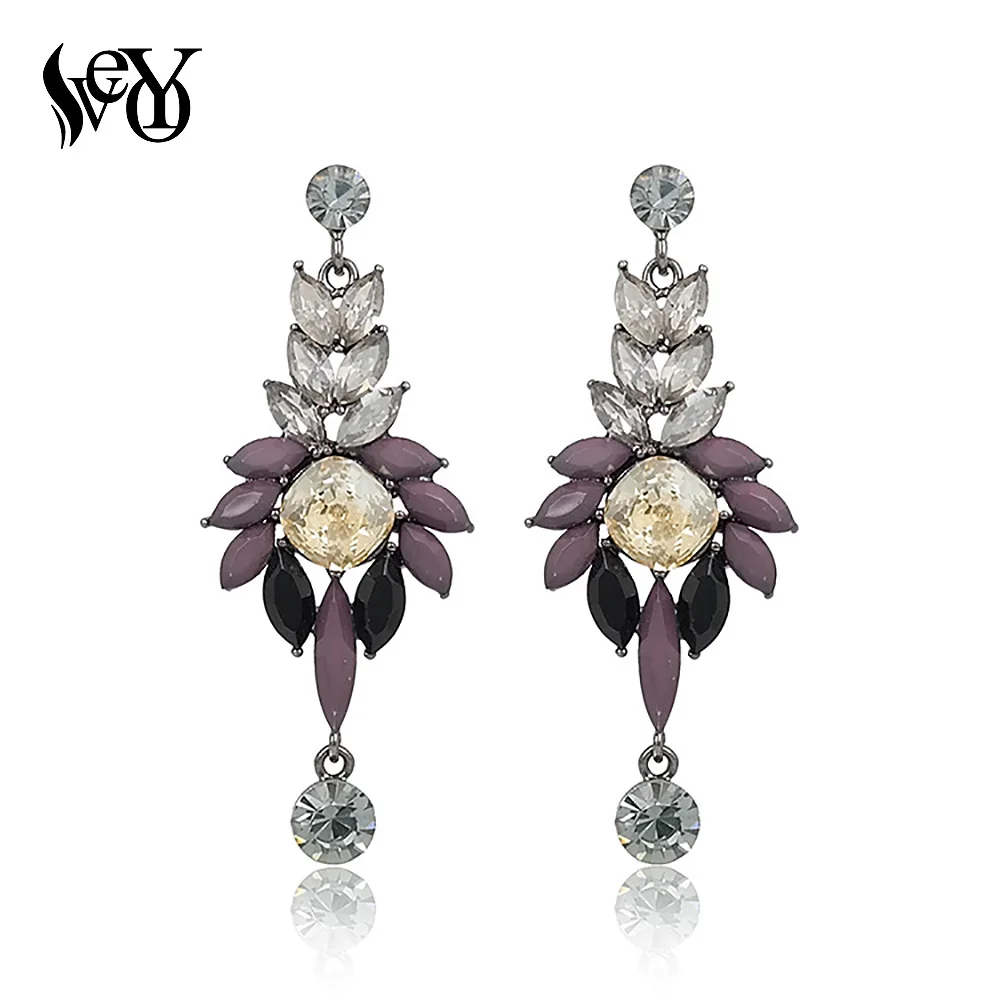 

VEYO Acrylic Crystal Earrings For Women Vintage Drop Earrings Trendy High Quality Brincos Pendientes