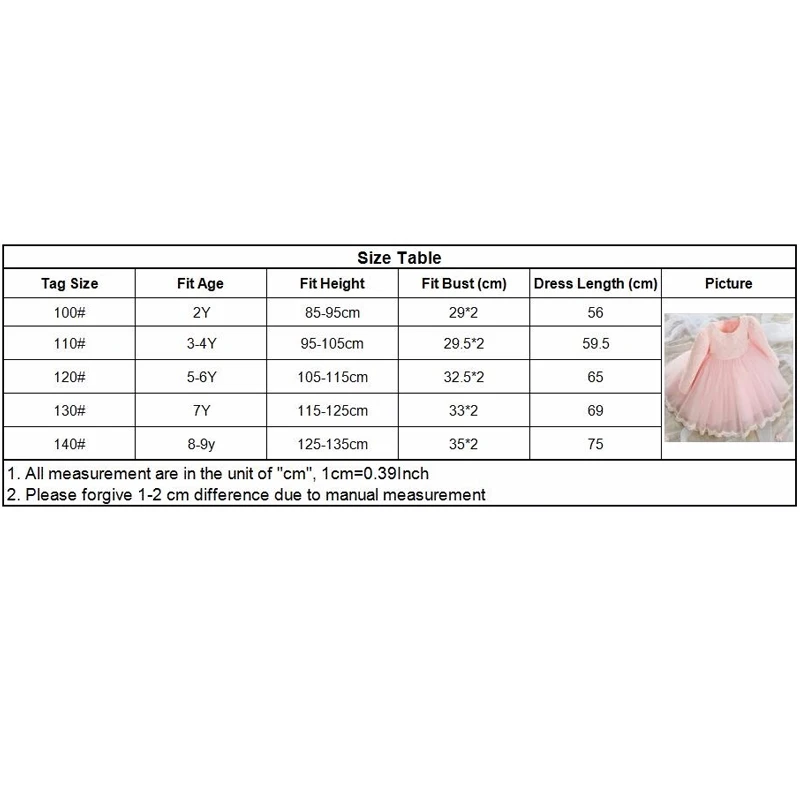 Платья для девочек летнее розовое платье с длинным рукавом праздничные платья