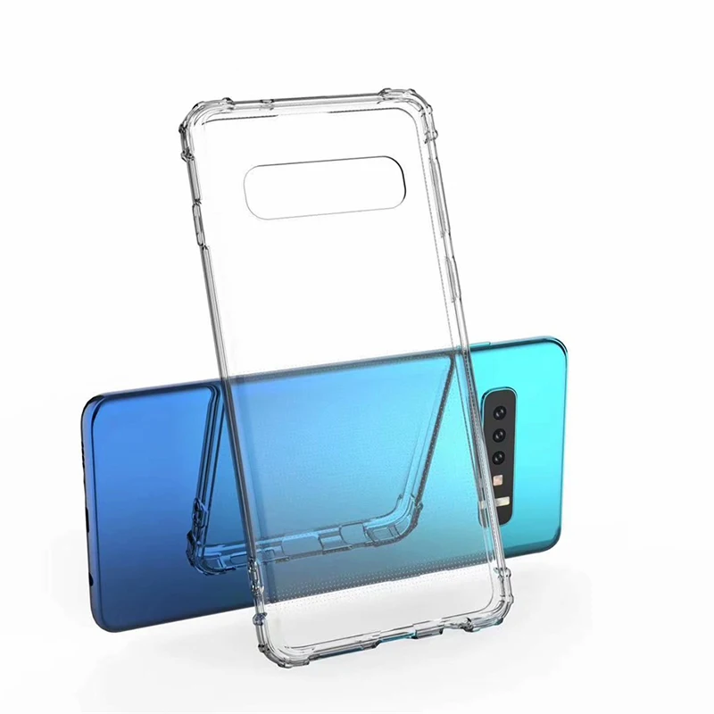 Прозрачный мягкий силиконовый чехол из ТПУ для Samsung Galaxy S10 S10E Plus | Мобильные