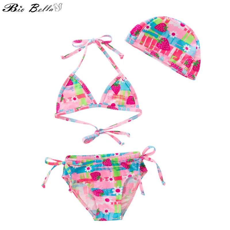 

Girls Swimwear For Girl Bikini Swimsuit Lovely Cartoon Cute Kids Girls Swimming Bathing Swimwear Suit Girls Bikinis Set 2-6Years