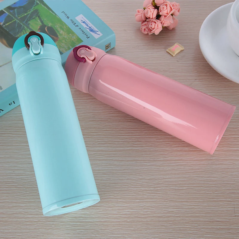 500 мл популярная домашняя дорожная чашка для воды вакуумный термос из