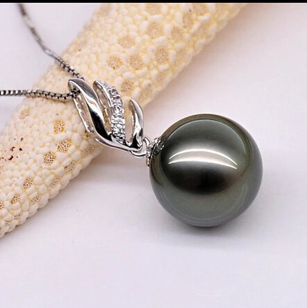 10-11mm round natural Nanyang Kim Pearl Pendant | Украшения и аксессуары