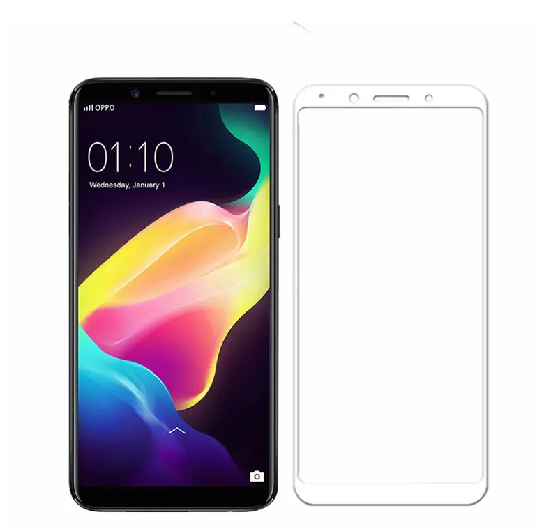 GonoRack закаленное стекло для OPPO F5 полное покрытие 9H защитная пленка Взрывозащищенная Защита экрана для OPPO F7 F9 A3S стекло
