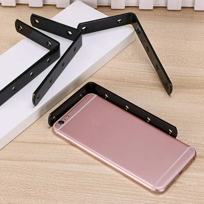 Крепеж из нержавеющей стали для плавающих на полке полки угловая скобка