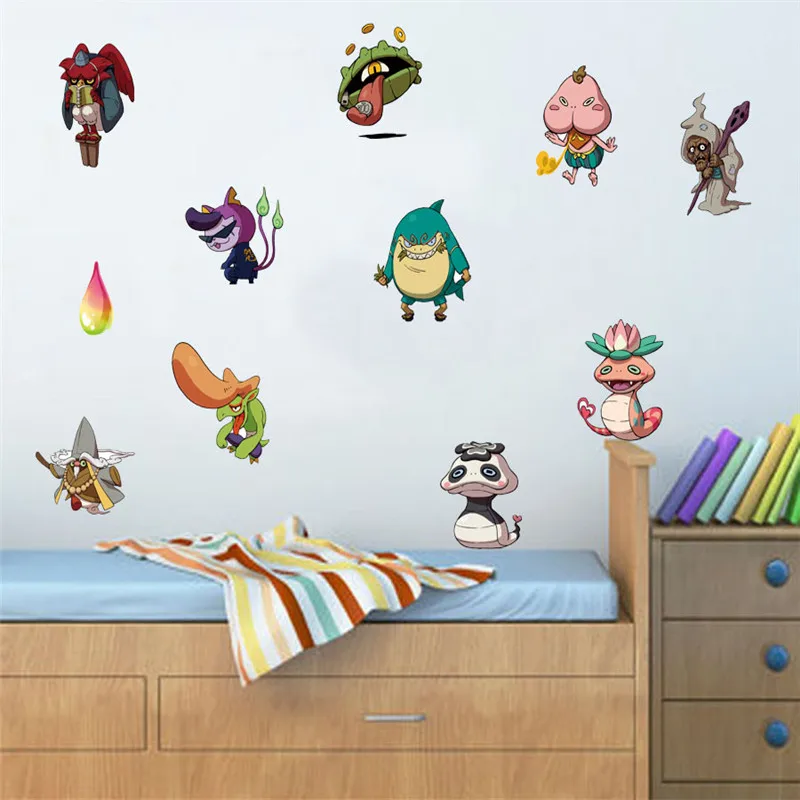 Monster Watch японская игра-Аниме Призрак Монстр спальня обои фон настенная