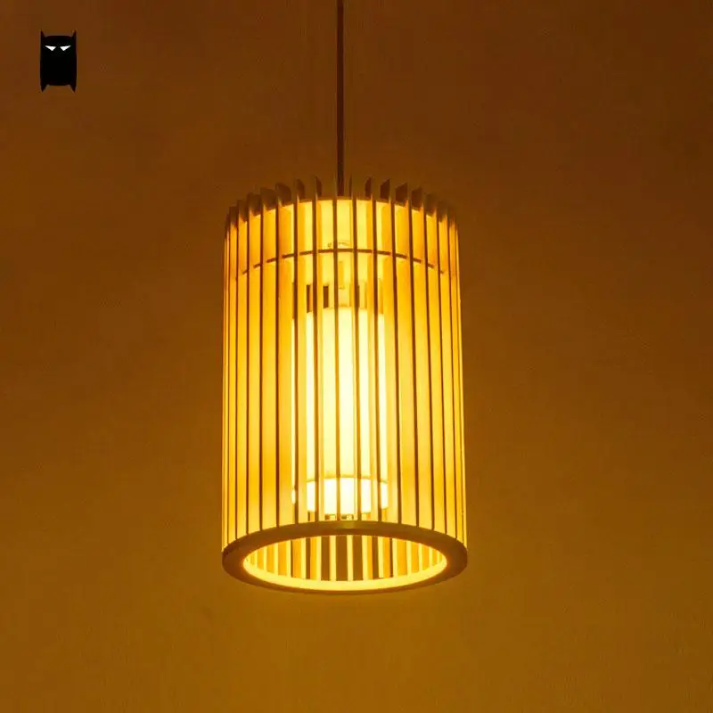 Деревянный подвесной светильник с татами деревенский корейский Азиатский