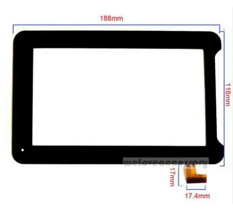 Witblue оригинальный новый сенсорный экран дигитайзер 7 &quotMedion lifetab E7332 MD 98966
