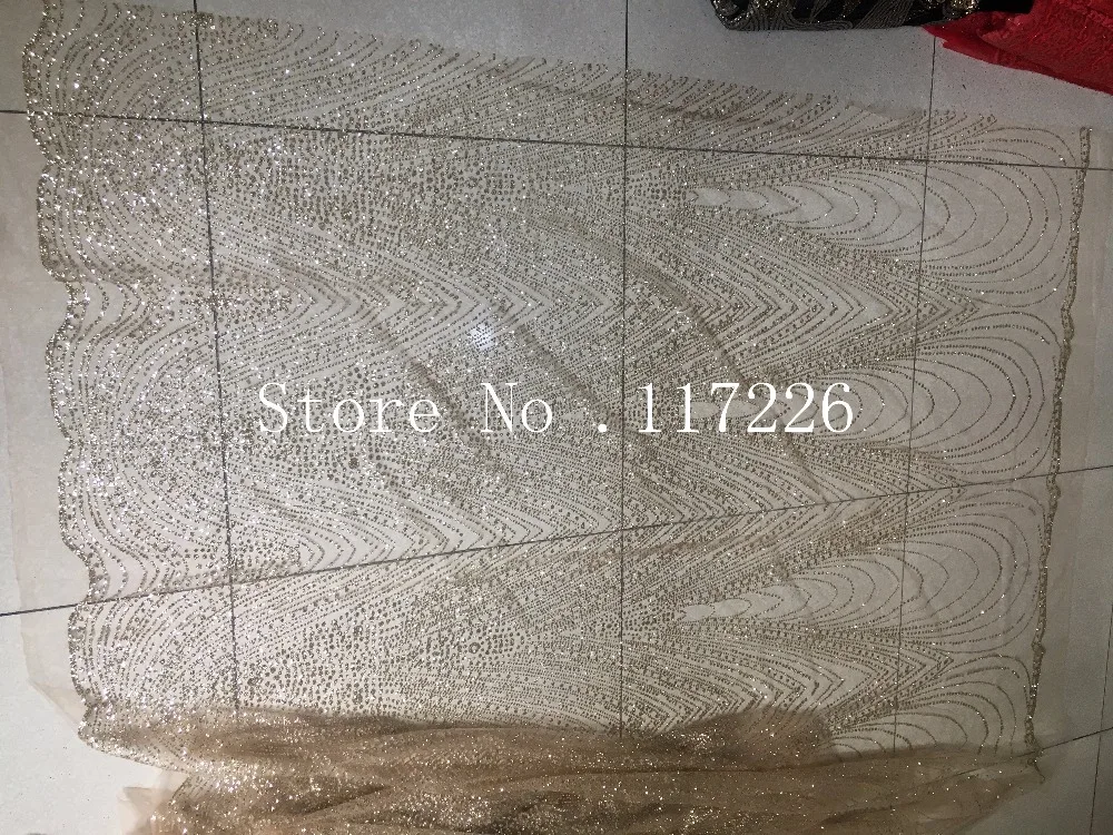Красивая блестящая вышивка африканская нигерийская гипюровая кружевная ткань с