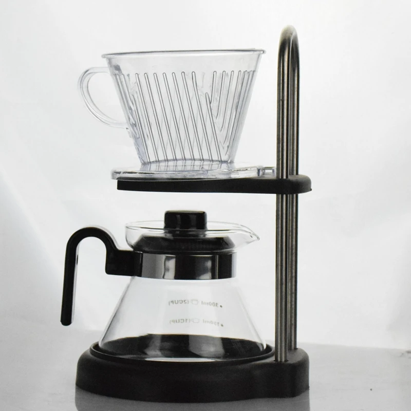 V60 Кофе капельного набор кафе сервер Пластик dripper создание Американский Кофе Maker