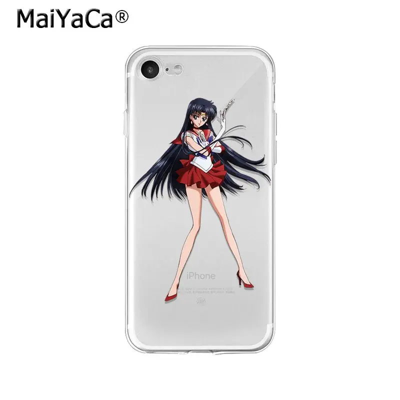 MaiYaCa аниме Сейлор Мун Девушка ТПУ мягкий чехол для телефона iPhone X XS MAX 6 6s 7 7plus 8 8Plus 5