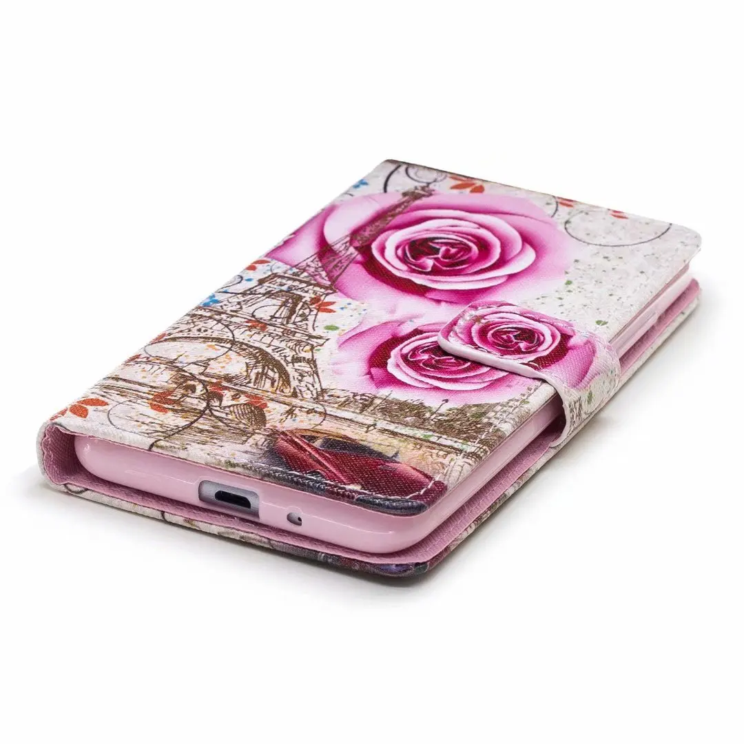 Кожаный бумажник с цветочным рисунком для Xiaomi mi 8 SE Lite A1 A2 F1 Red mi 5 Plus 6A 4X 5A Prime Go mi x 2S S2 6 Pro Note 7 чехол с откидной крышкой
