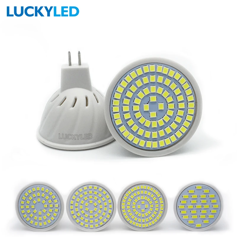 LUCKYLED Bombillas светодиодный GU5.3 AC 220 V/110 V 3W 4W 5W 6W SMD 2835/5730 светодиодный прожектор для дома