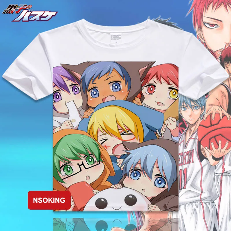 Футболка Kuroko no Basuke новинка футболка в стиле аниме женские топы футболки Kuroko's