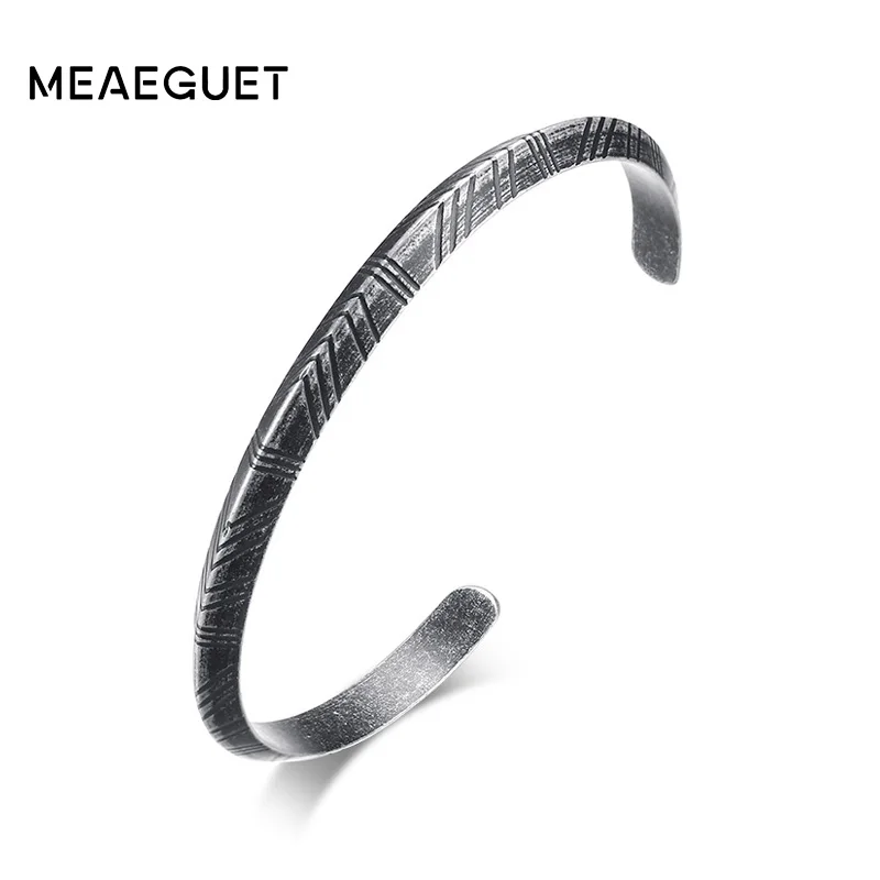 Meaeguet, Ретро стиль, тотемный стиль, браслет викинга и браслет, ретро стиль, браслеты из нержавеющей стали для женщин, мужчин, браслеты, Hombre, ювелирные изделия