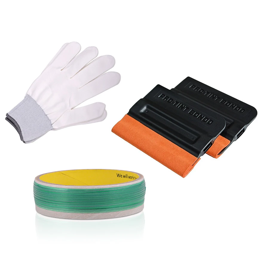 4 шт., набор инструментов для нанесения виниловой пленки, 500 см