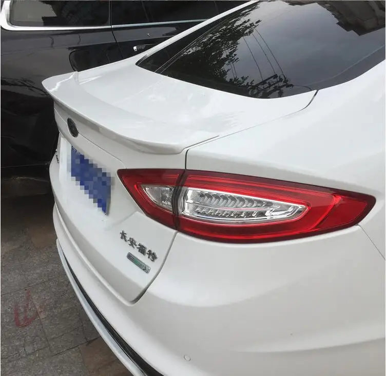 Спойлер для багажника Ford Mondeo Fusion 2013 2014 2015 2016 2017 2018 из АБС пластика автомобиля с