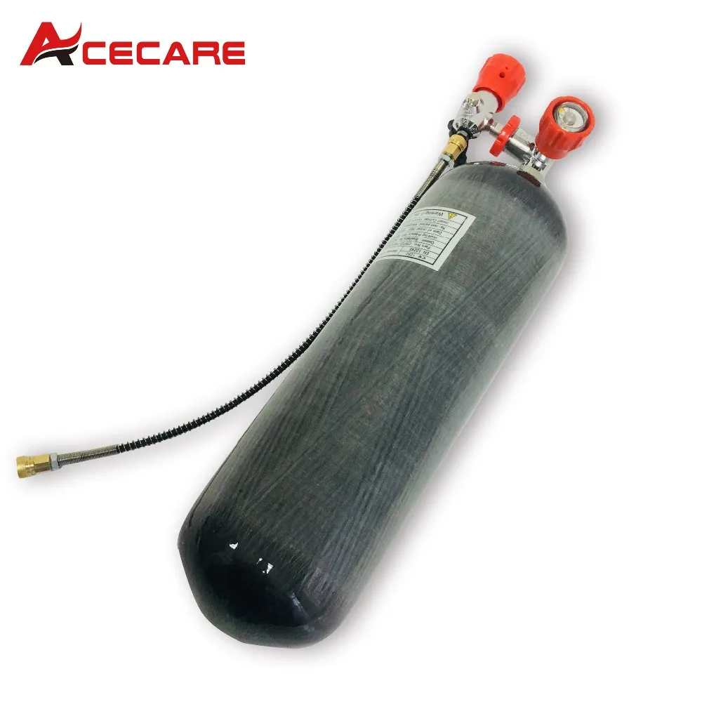 Günstig AC168101 Acecare 4500 Psi 6,8 LCE Carbon Faser Tank Für Paintball Spiel Und Paintball Tank Oder Air Gewehr Refill- K Drop Verschiffen