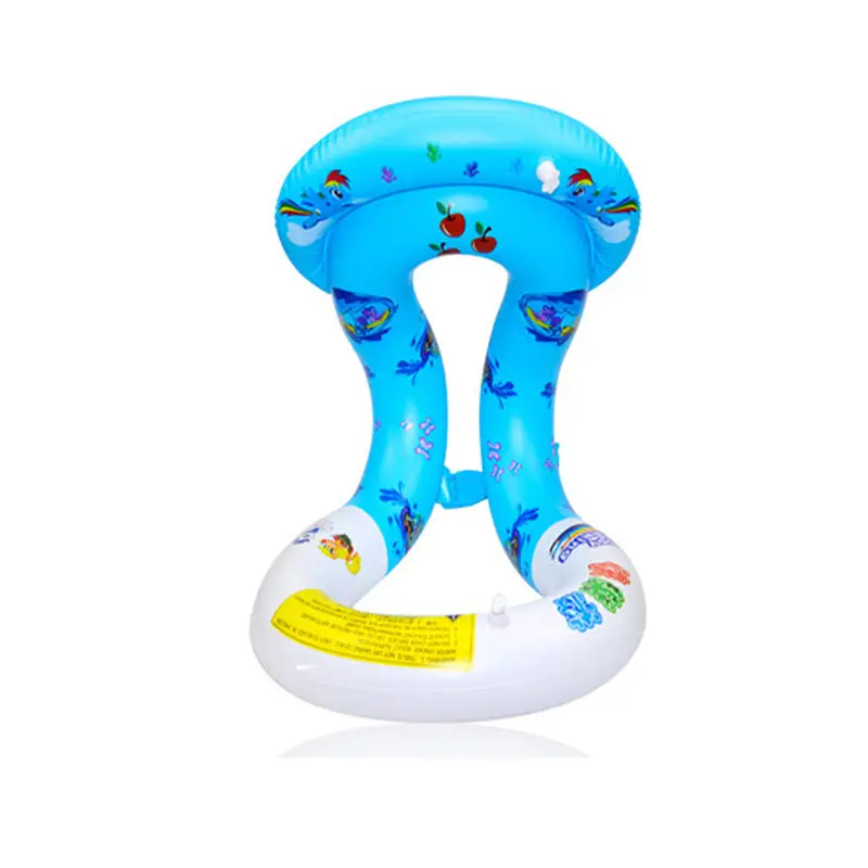 1 Pcs Swimming Ring U Shape Inflatable Floating Swim Rings Water Pool Toys Laps Float Circle Vest For Children Adult | Спорт и