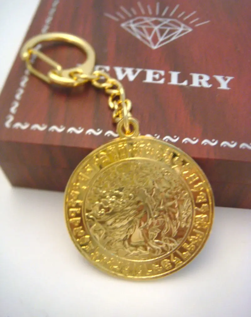 

Feng Shui Increase Life Force Medallion Key chain W1021