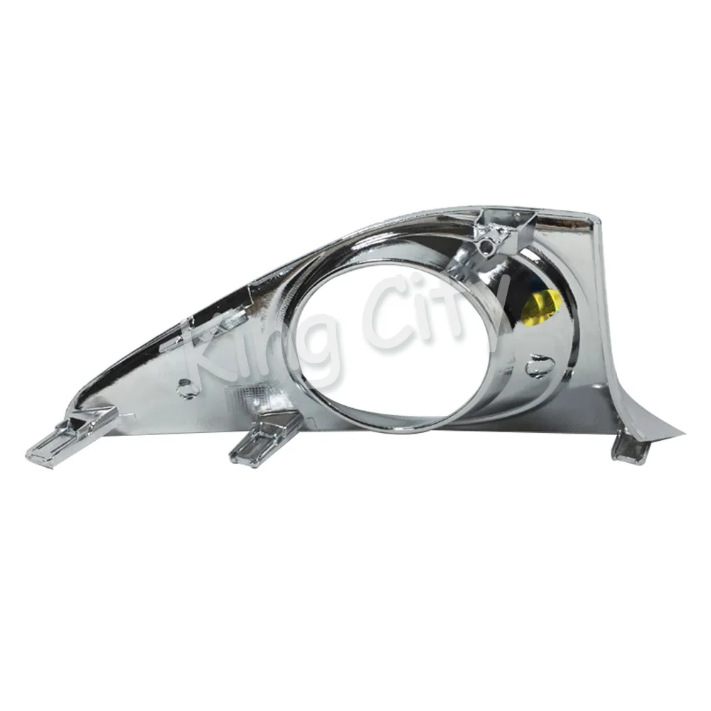 Capqx для Toyota Camry 2012 2013 Chrome ПТФ в передний бампер лампы Накладка Foglight декоративные гарнир Кепки капюшон