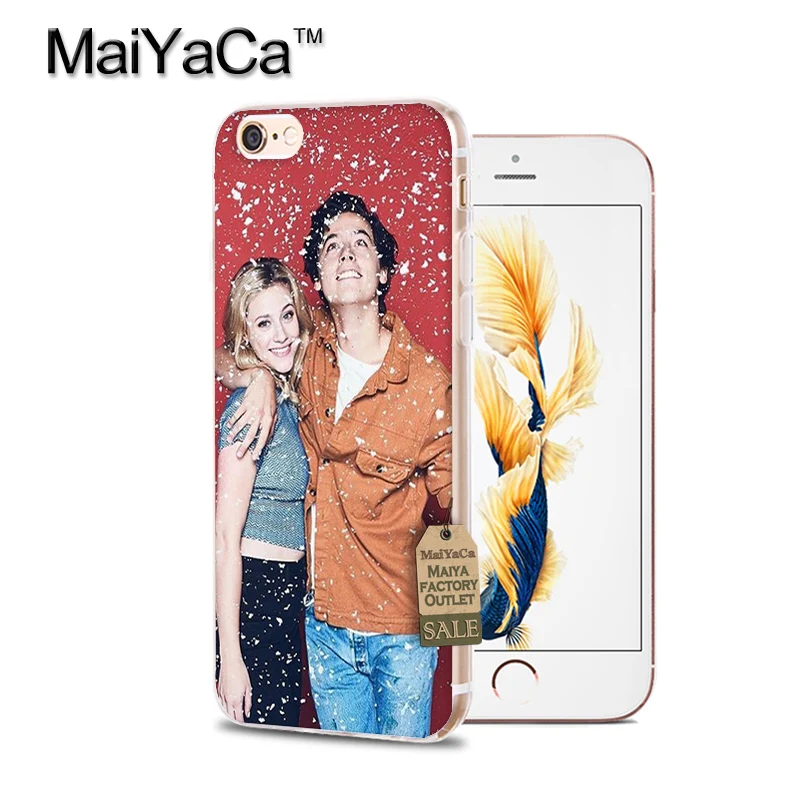 8 Прозрачный Мягкий ТПУ чехол для телефона MaiYaCa tv riversale Jughead Jones для iPhone 8 7 6 6S Plus XS XR 5S SE 5C Чехол - Цвет: 8